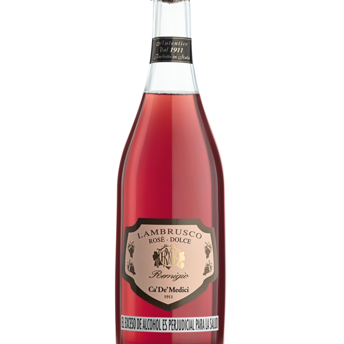 Vino Lambrusco Decordi Rosso Dolce
