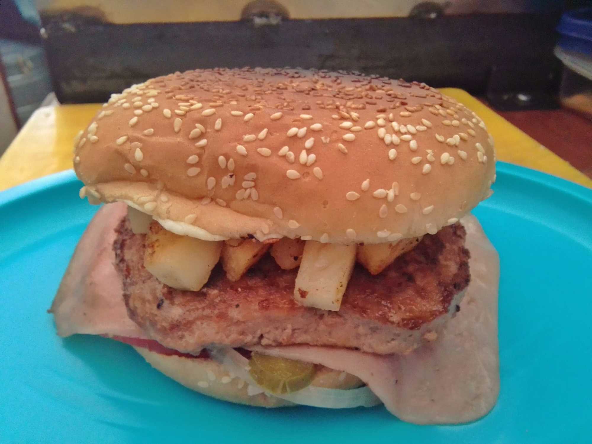 Hamburguesa Hawaiana