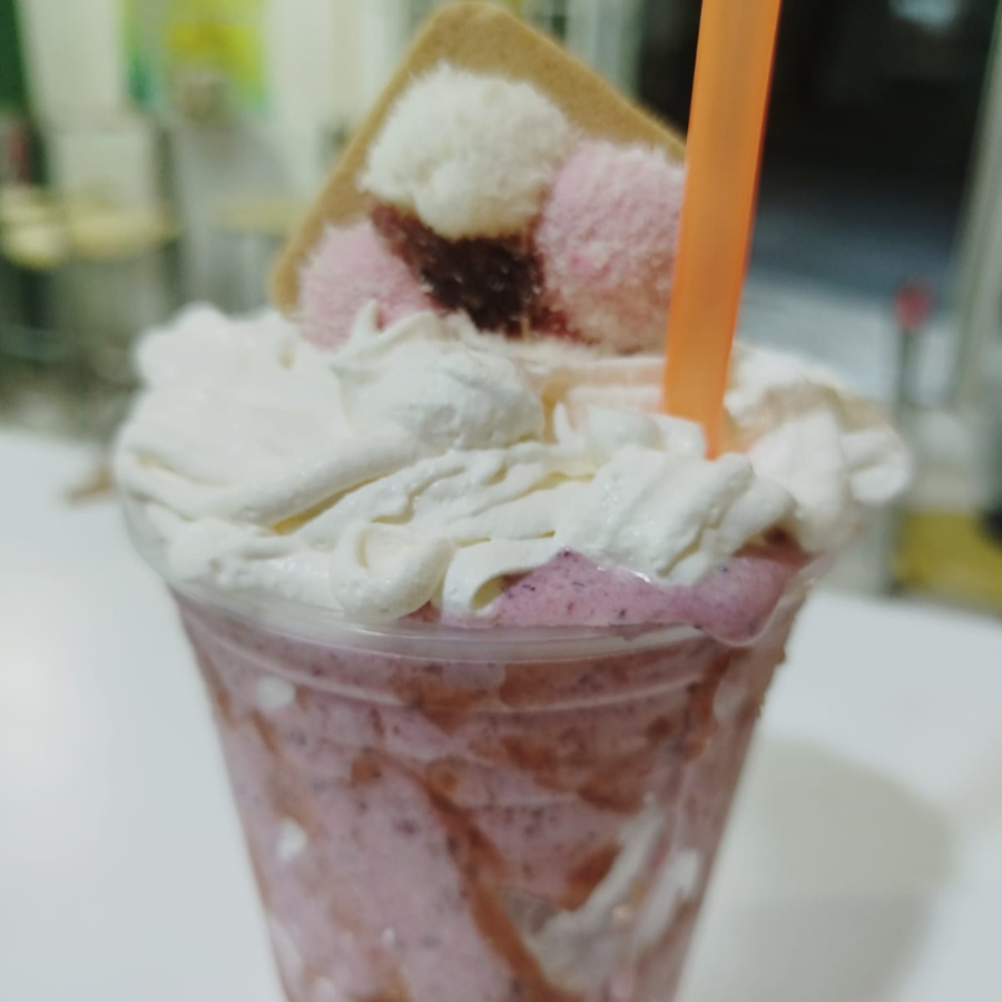 Frappé Frutos Rojos