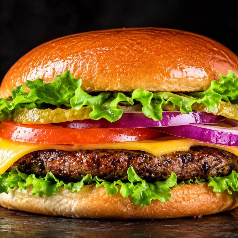 Hamburguesa de Res