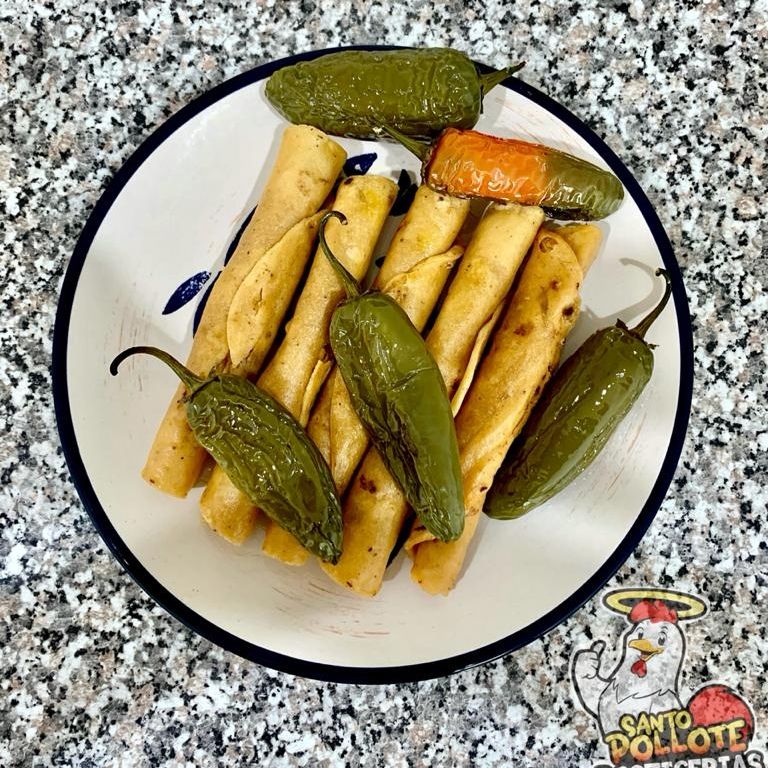 5 Tacos Dorados