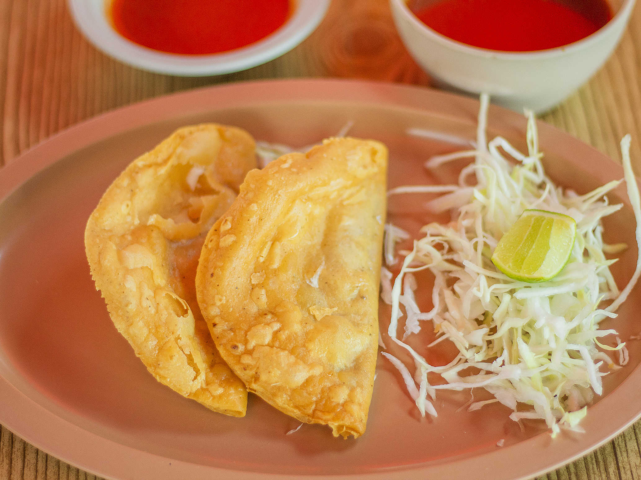 Taco Dorado de Frijol