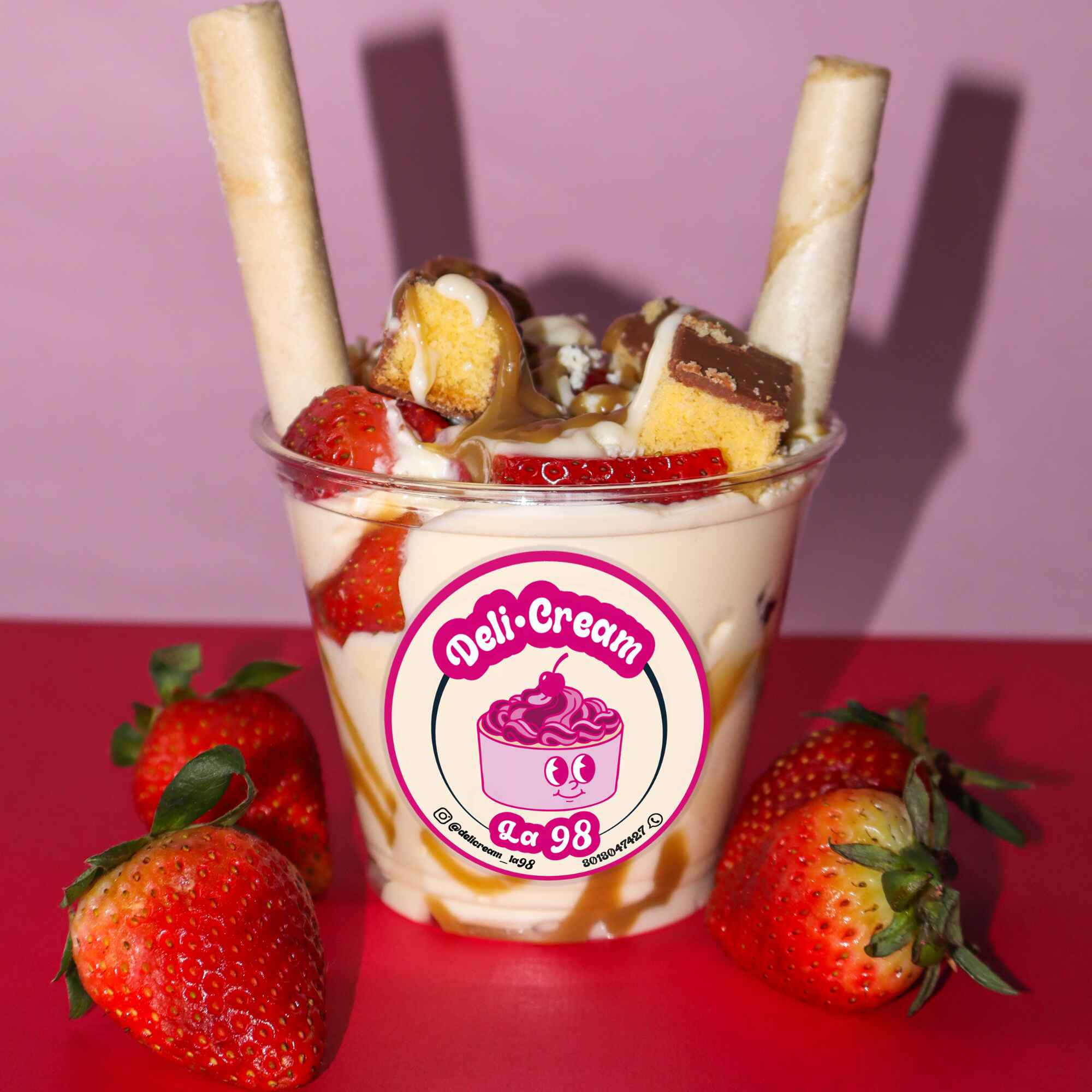 Fresas con Crema 9onz