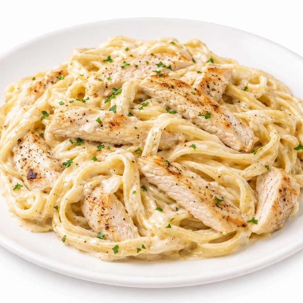 Alfredo con Pollo