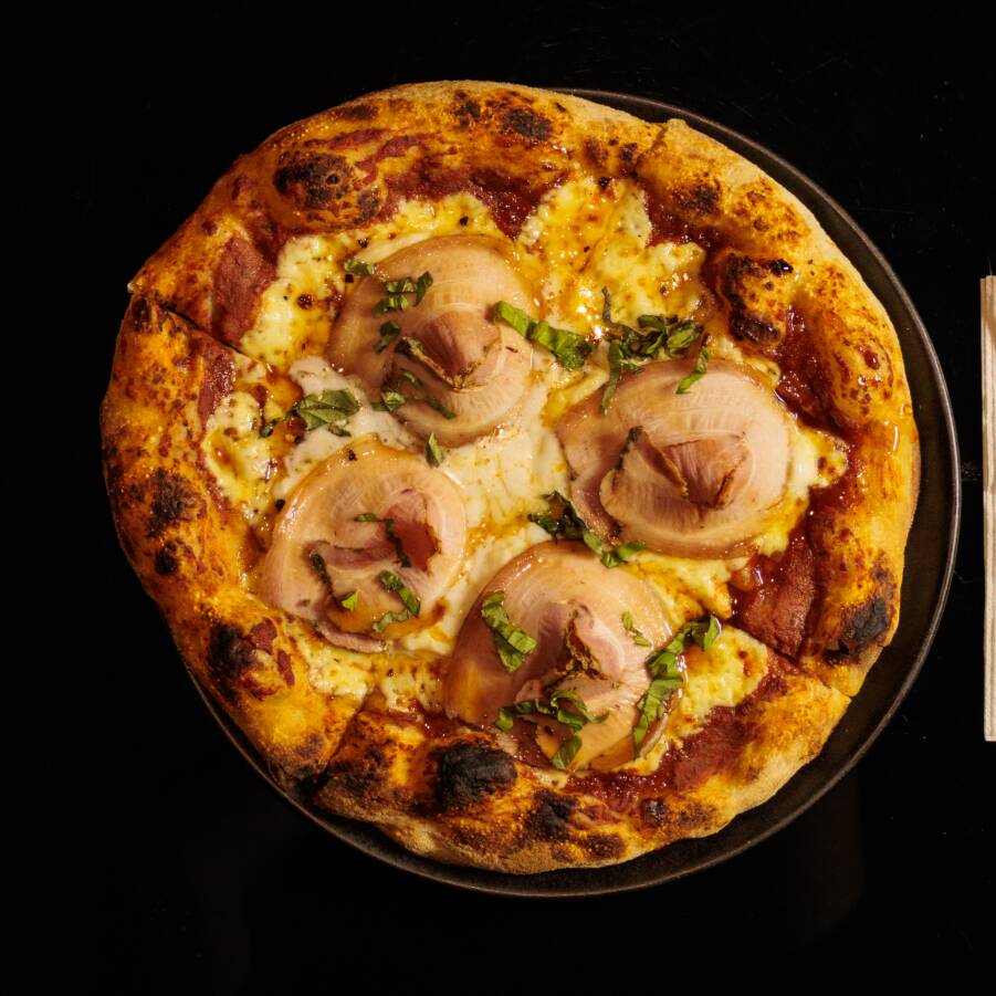 Pizza Porchetta & Stracciatella