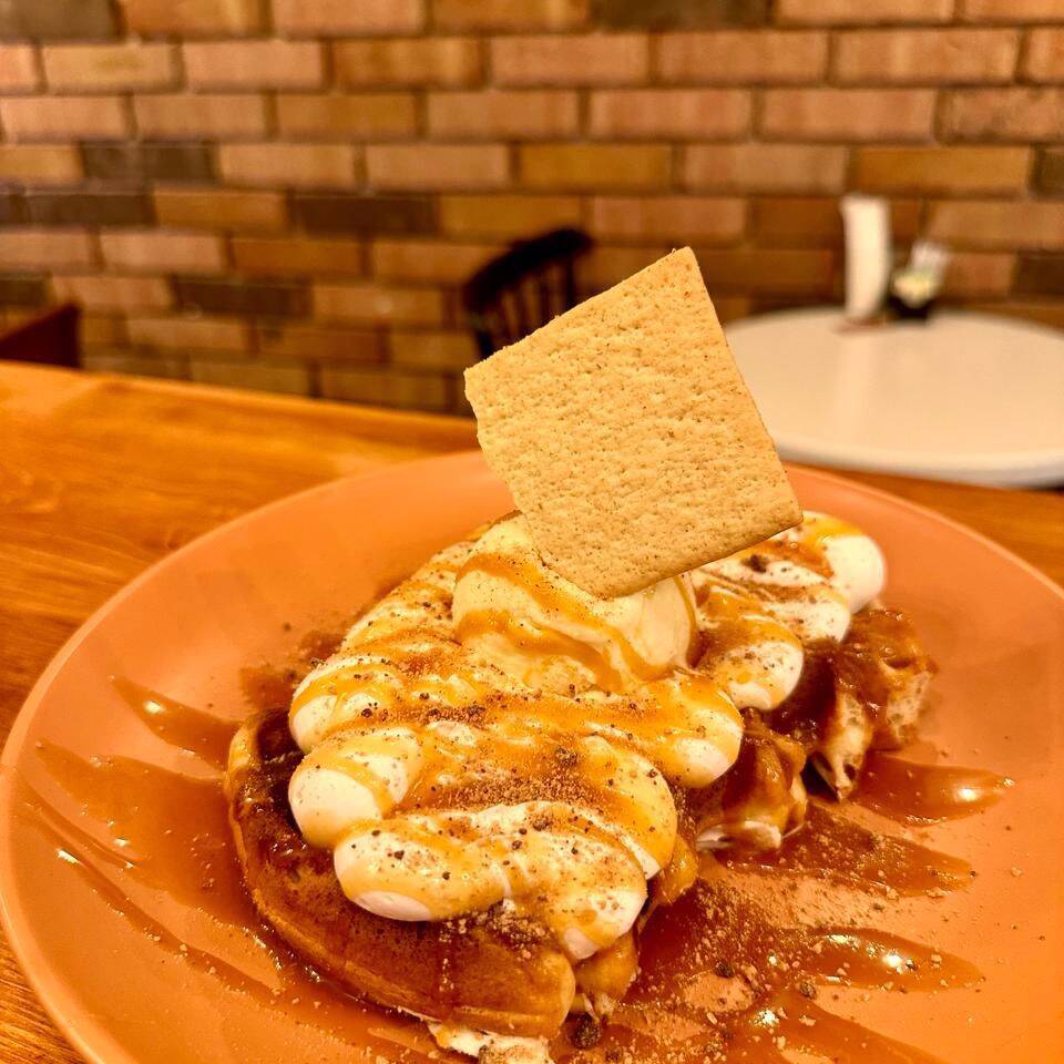 Waffle Nieve + Galleta