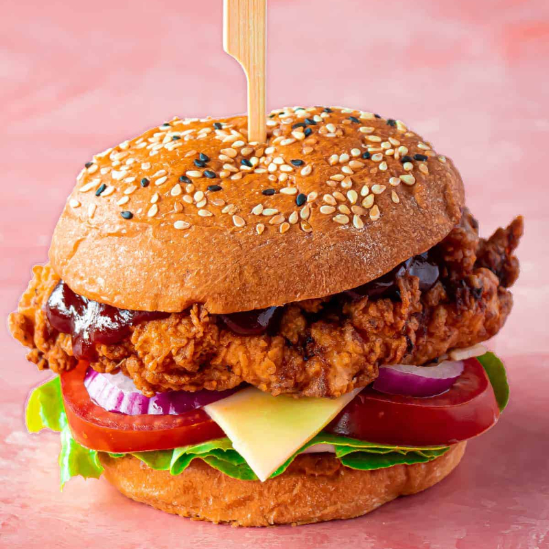 Chiken Burger BBQ