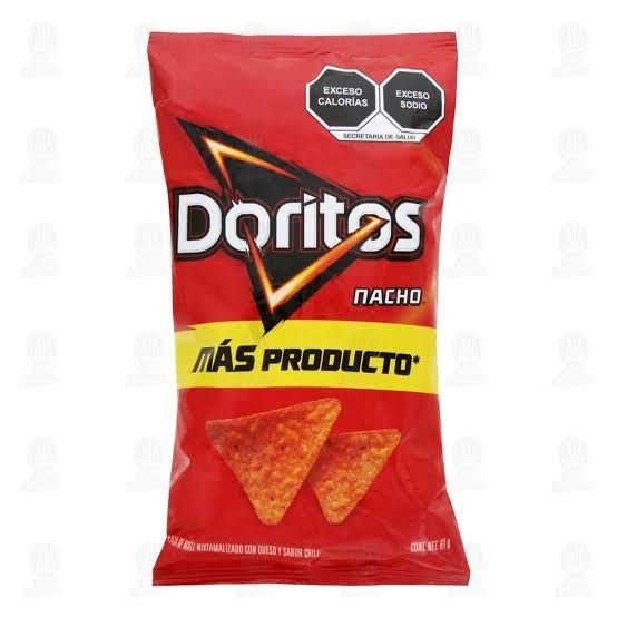 Doritos Rojos Con Queso