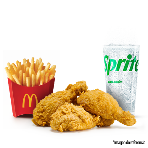 McCombo Mediano 3 Piezas de Pollo