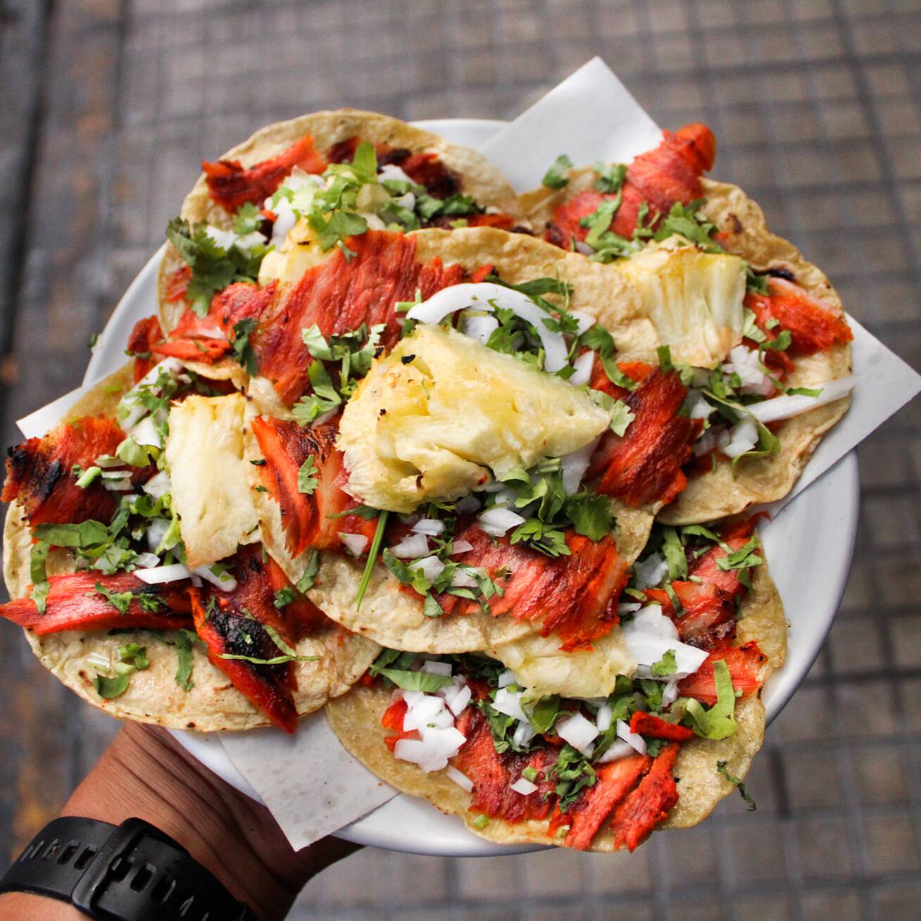 Orden de 5 tacos al pastor