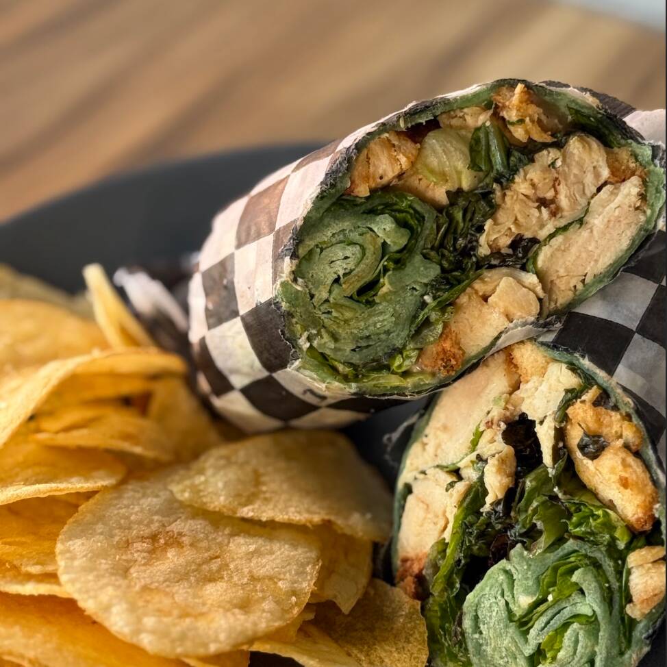 Chicken Caesar Thai Wrap