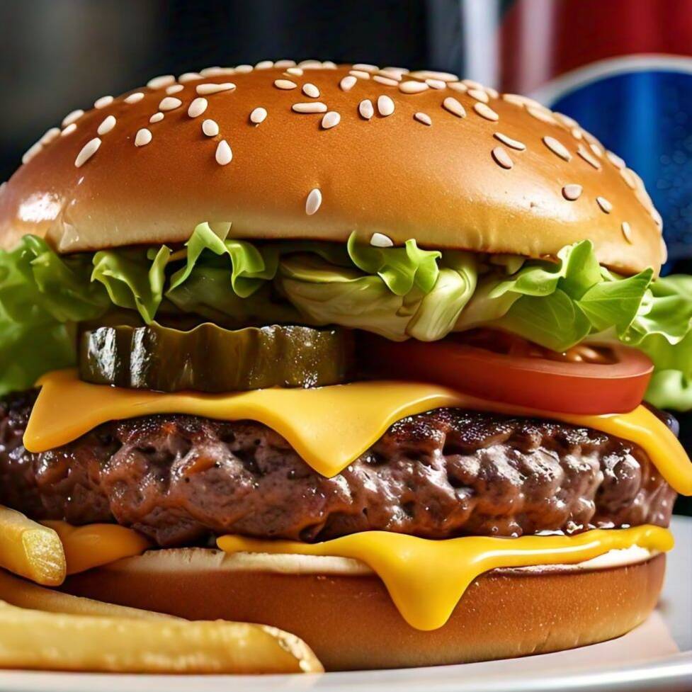 Hamburguesa Clásica con Queso