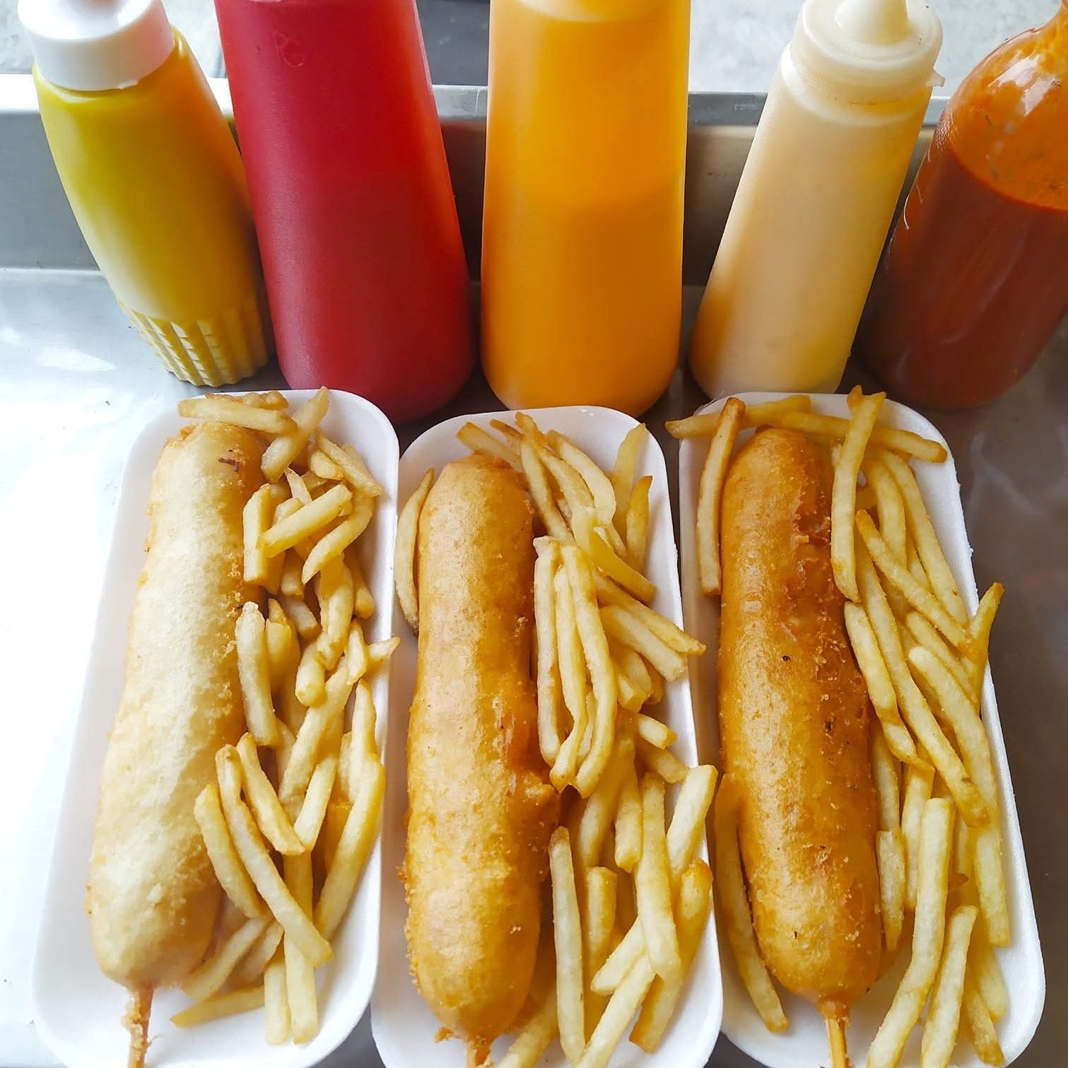 Banderilla con Papas