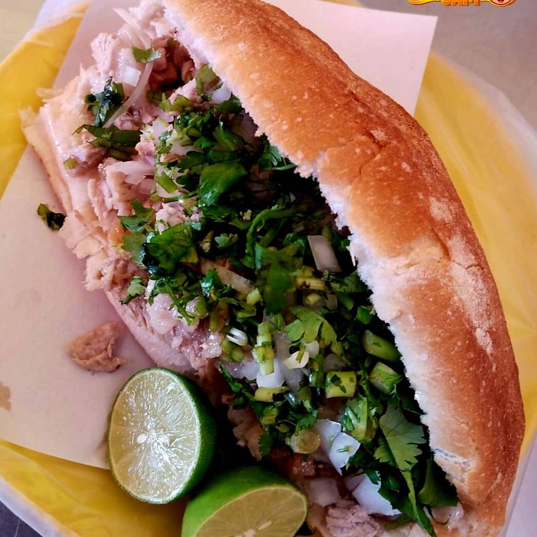 Torta de Carnitas