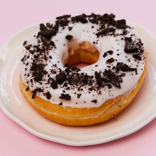 Vanilla Oreo Donut