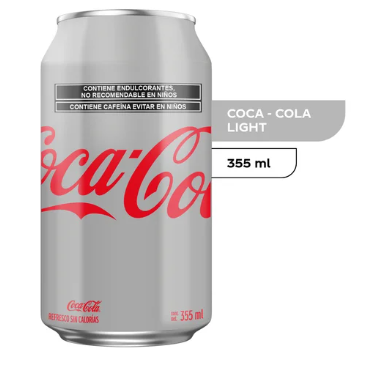 COCA COLA LIGHT 355 ML
