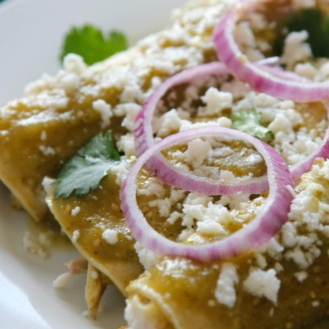 Enchiladas de Jamón