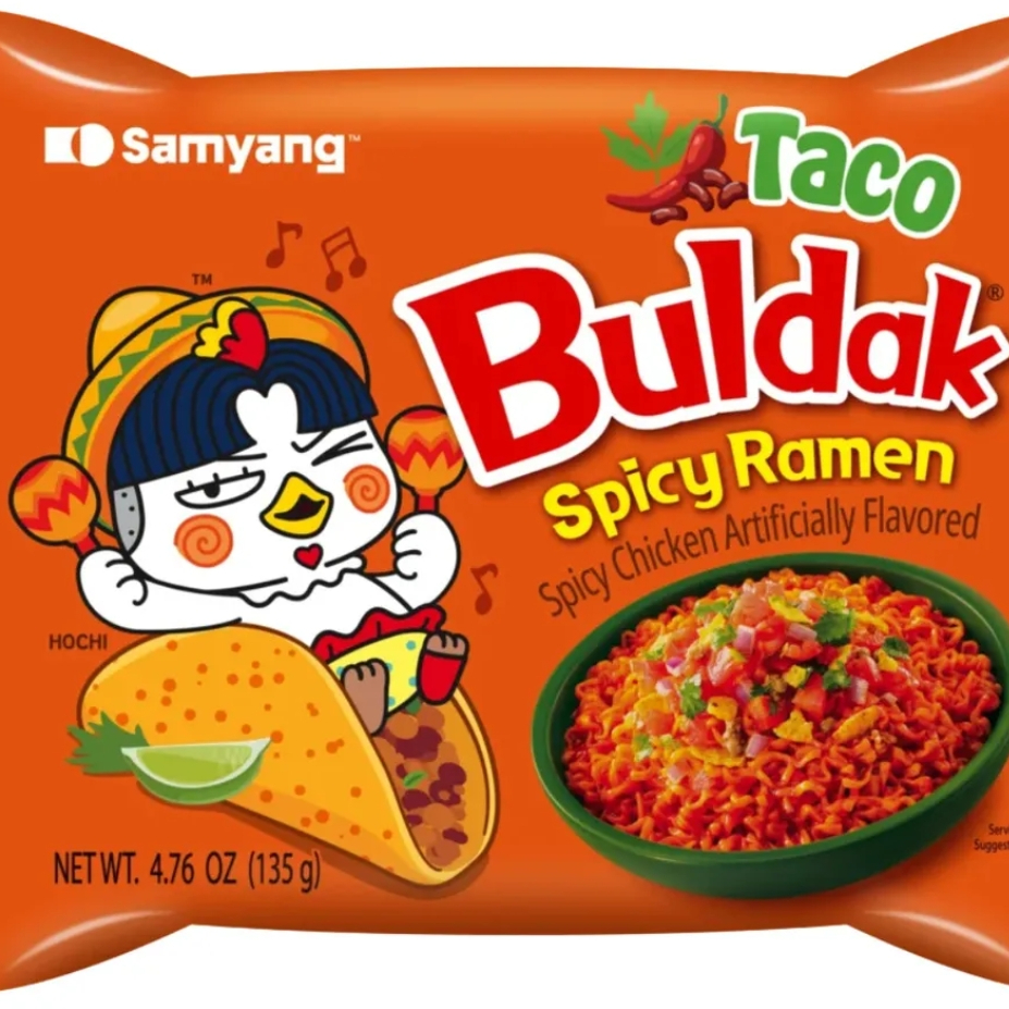Ramen Buldack Taco