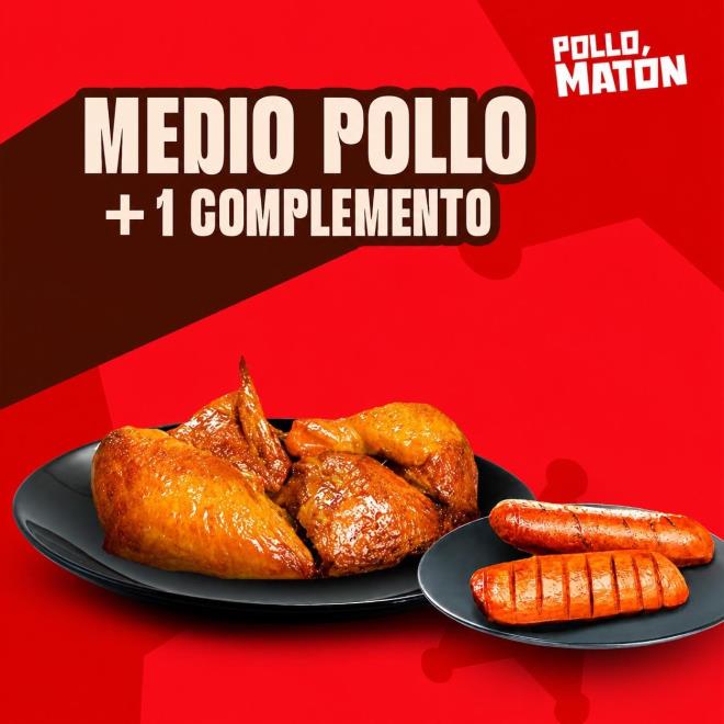 Medio Pollo + 1 Complemento
