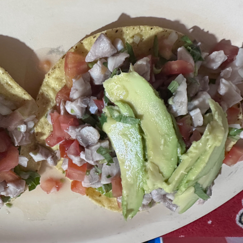 Tostada de Ceviche