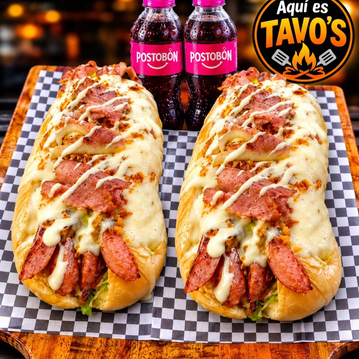 2X1 Perro Suizos Gratinados + Bebida 250 Ml