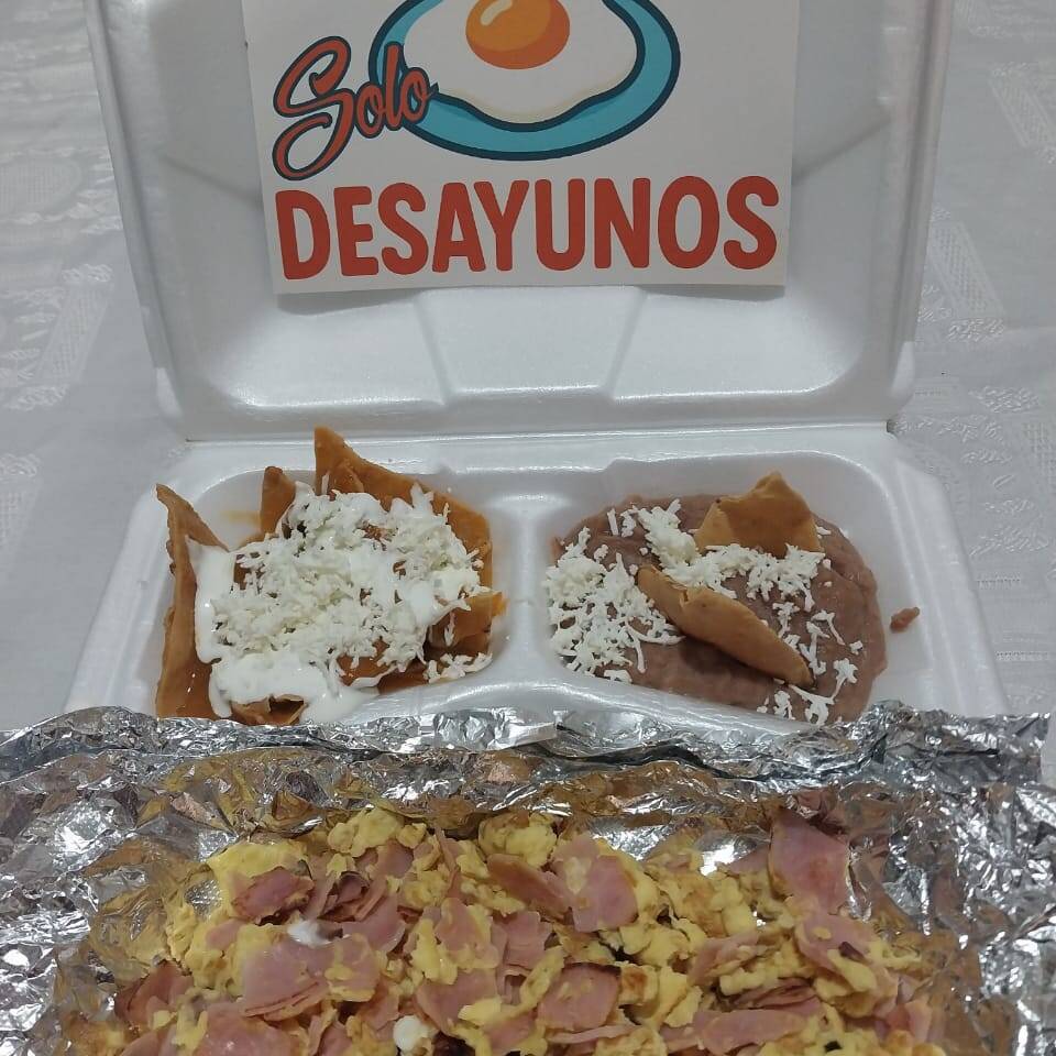 Huevos Revueltos con Jamón