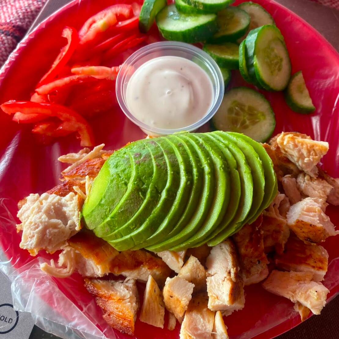 1/2 Orden de Pechuga de Pollo