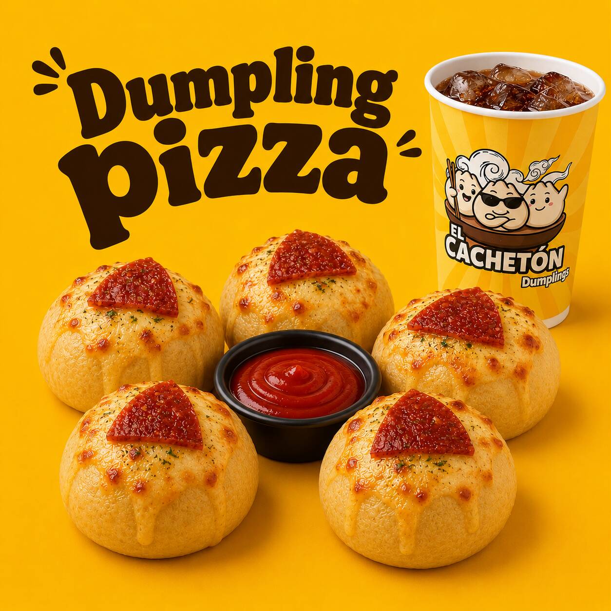 PEPPERONI - DUMPLING - 5 PIEZAS
