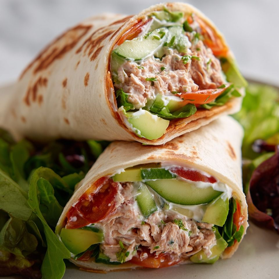 Wrap con Ensalada de Atún