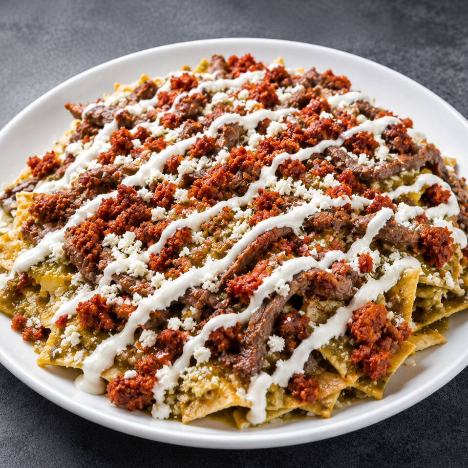 Chilaquiles Grandes Campechanos