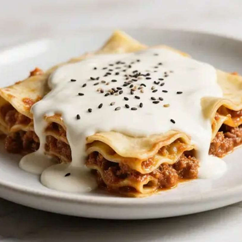 Lasanha low carb com patinho moido, sugo de tomate e um molho branco funcional, uma verdadeira explosão de sabores numa refeição saudável. Sem glúten, Zero Lactose,sem conservantes,low carb e Ultracongelado. Modo de consumo:Aquecer em microondas, airfryer ou forno convencional de 5 a 8 min, conforme instruções da embalagem.