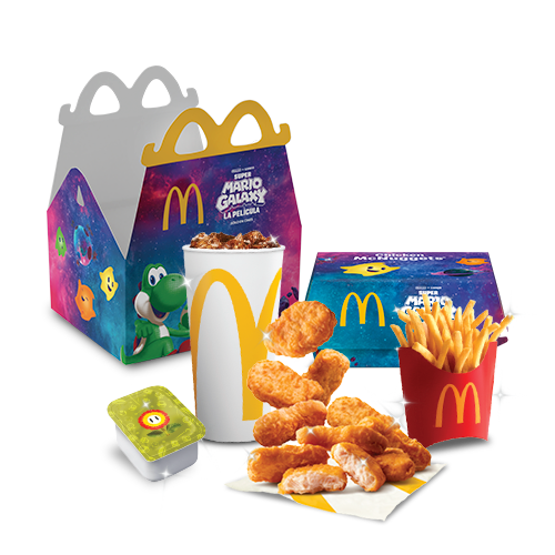 McTrío mediano Mario Galaxy 10 McNuggets