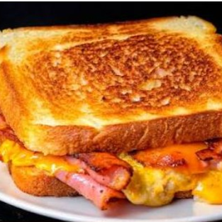 Sándwich de Tocino con Queso
