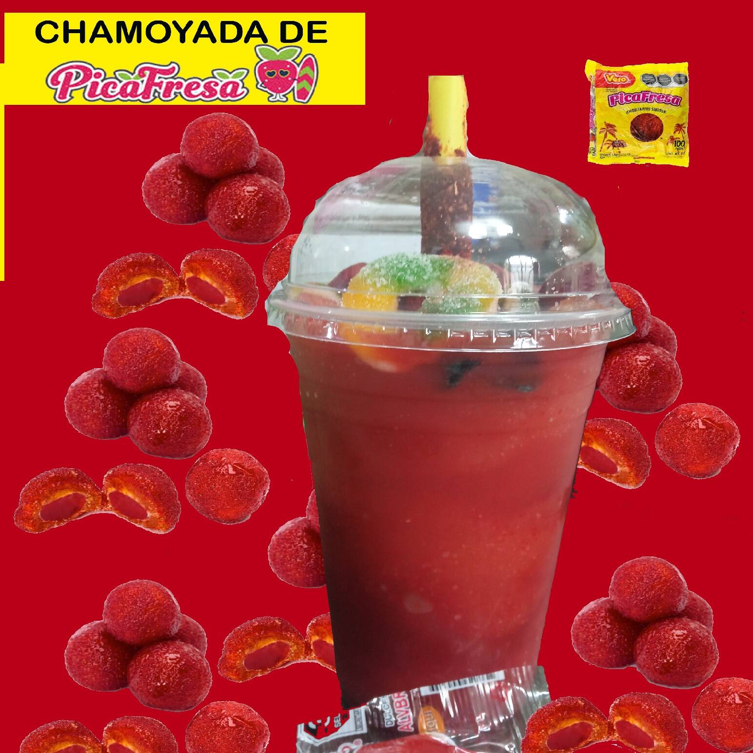 CHAMOYADA DE PICAFRESAS 16 oz🎔
