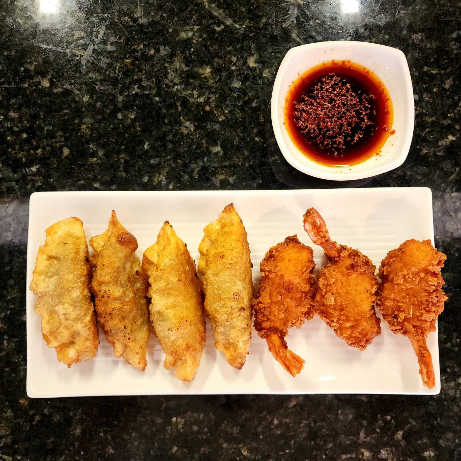 Mandu & Camarón Frito