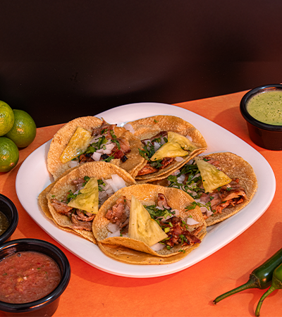 Orden de Tacos de Pastor 5 Pzs