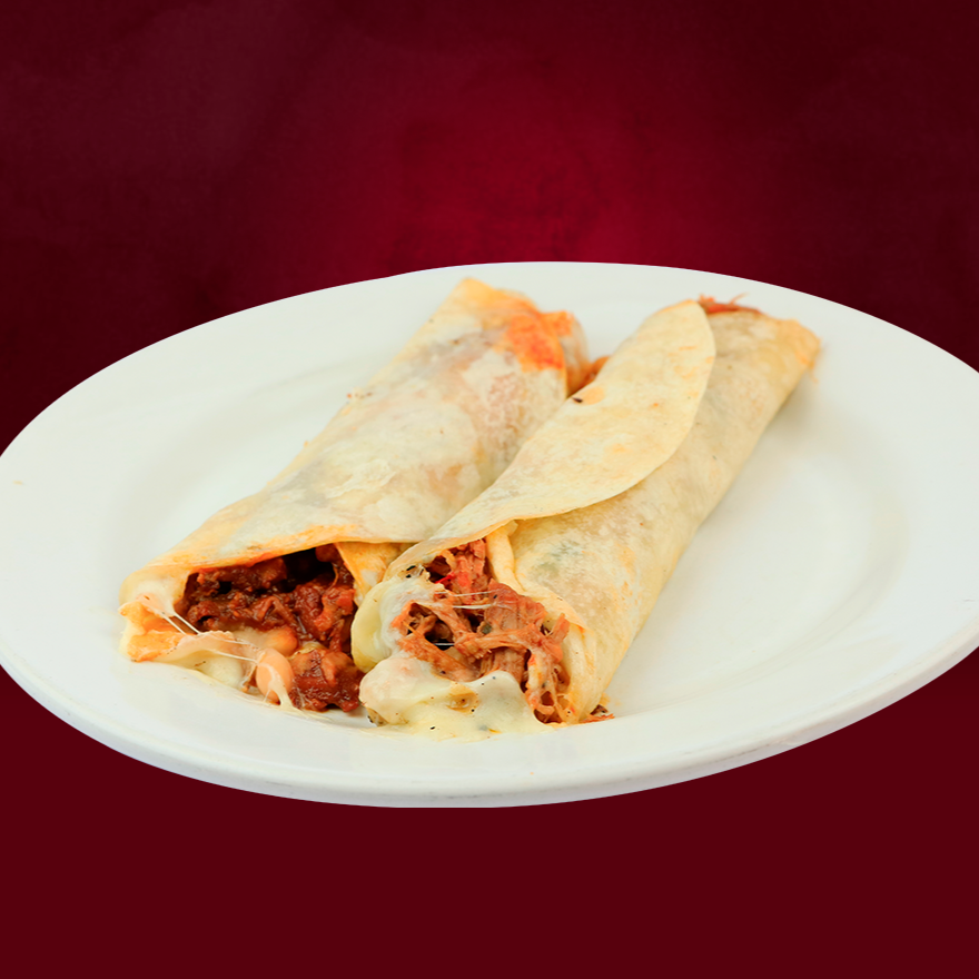 Burrito con Queso y Guisado C