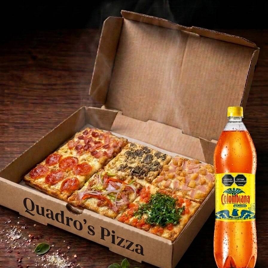 Combo 6 Pizzas A Elección + Gaseosa 1.5L