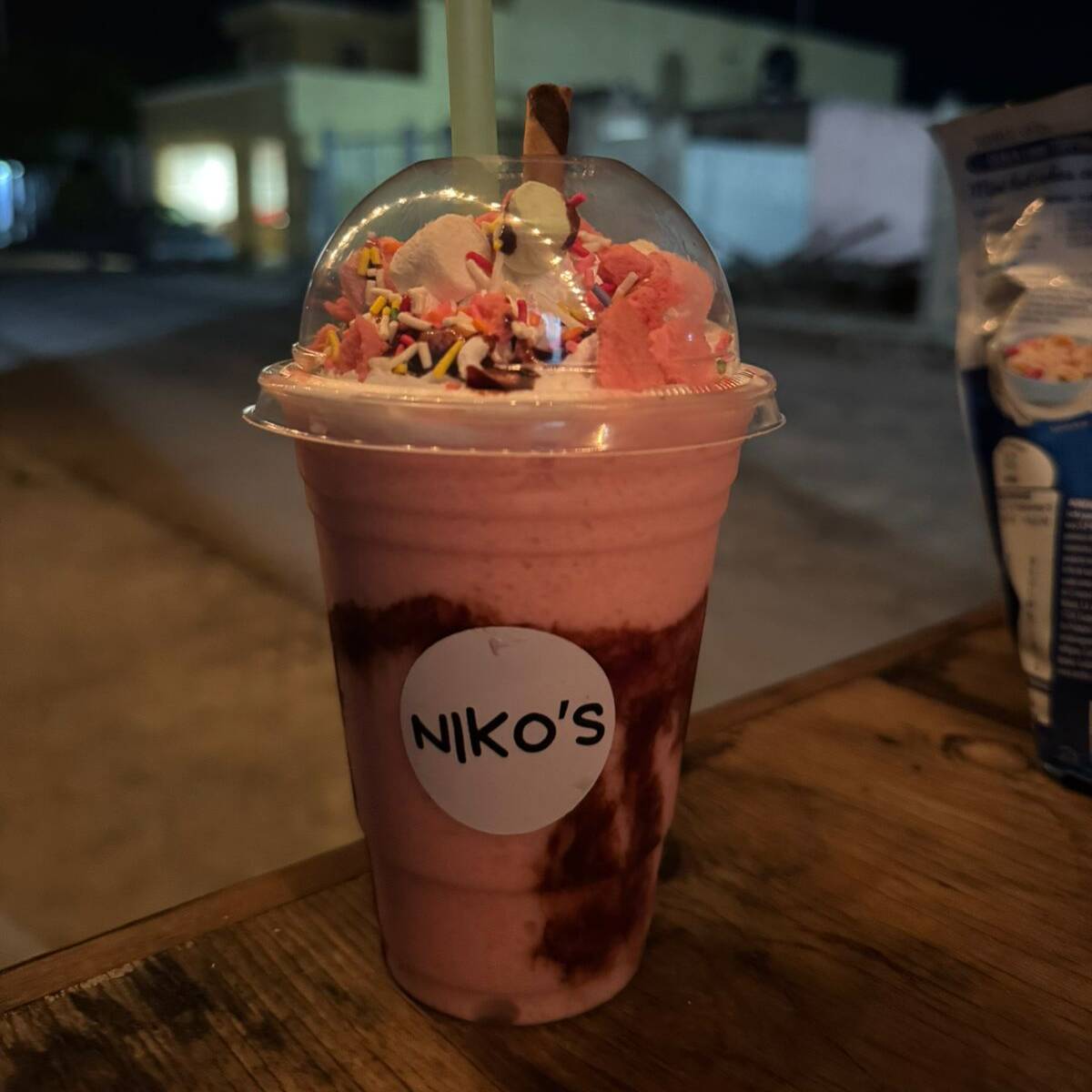 Frappé de Rosquitas de fresa