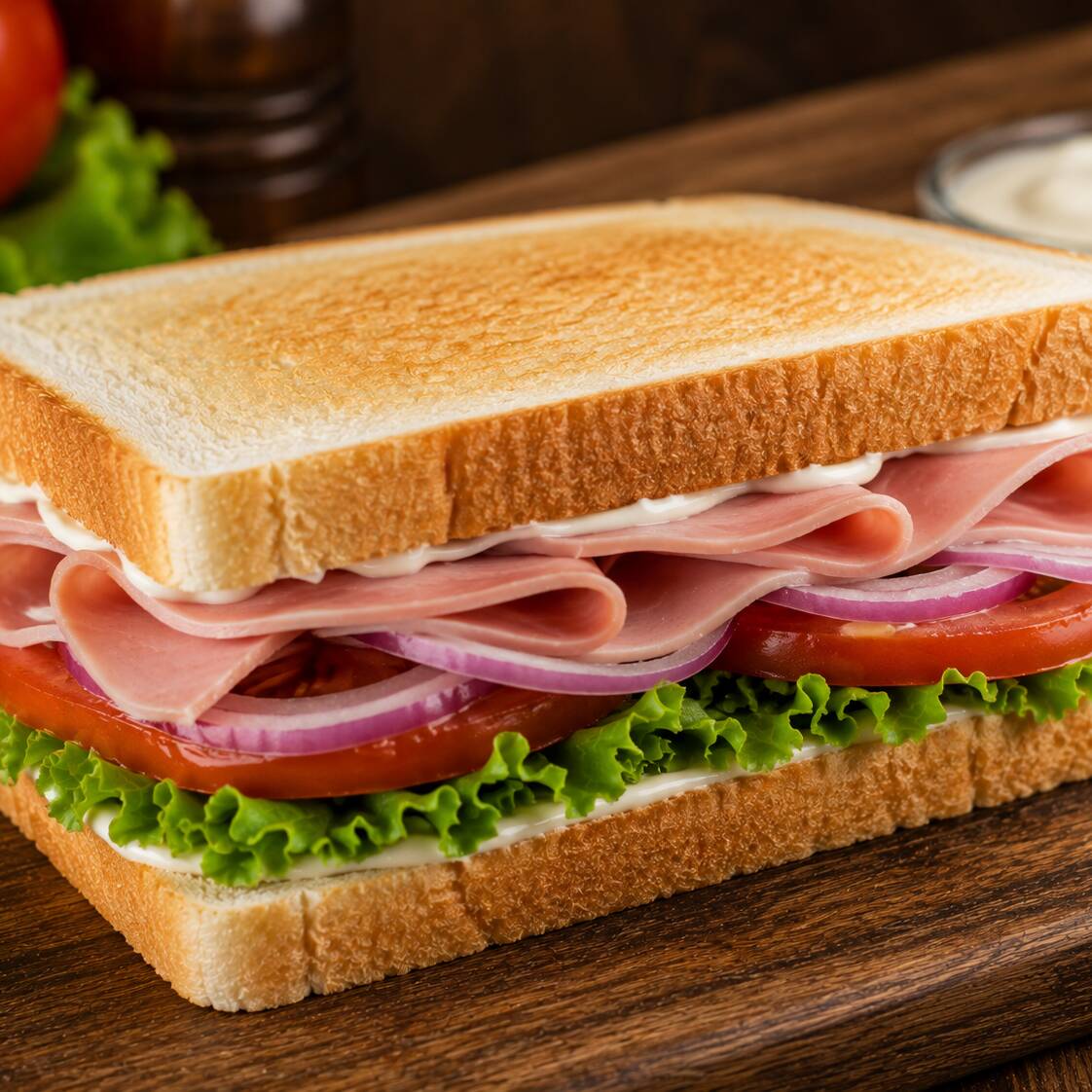 Sandwich de jamon