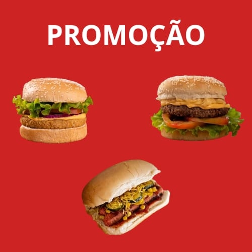 Escolha seus 3 lanches favoritos