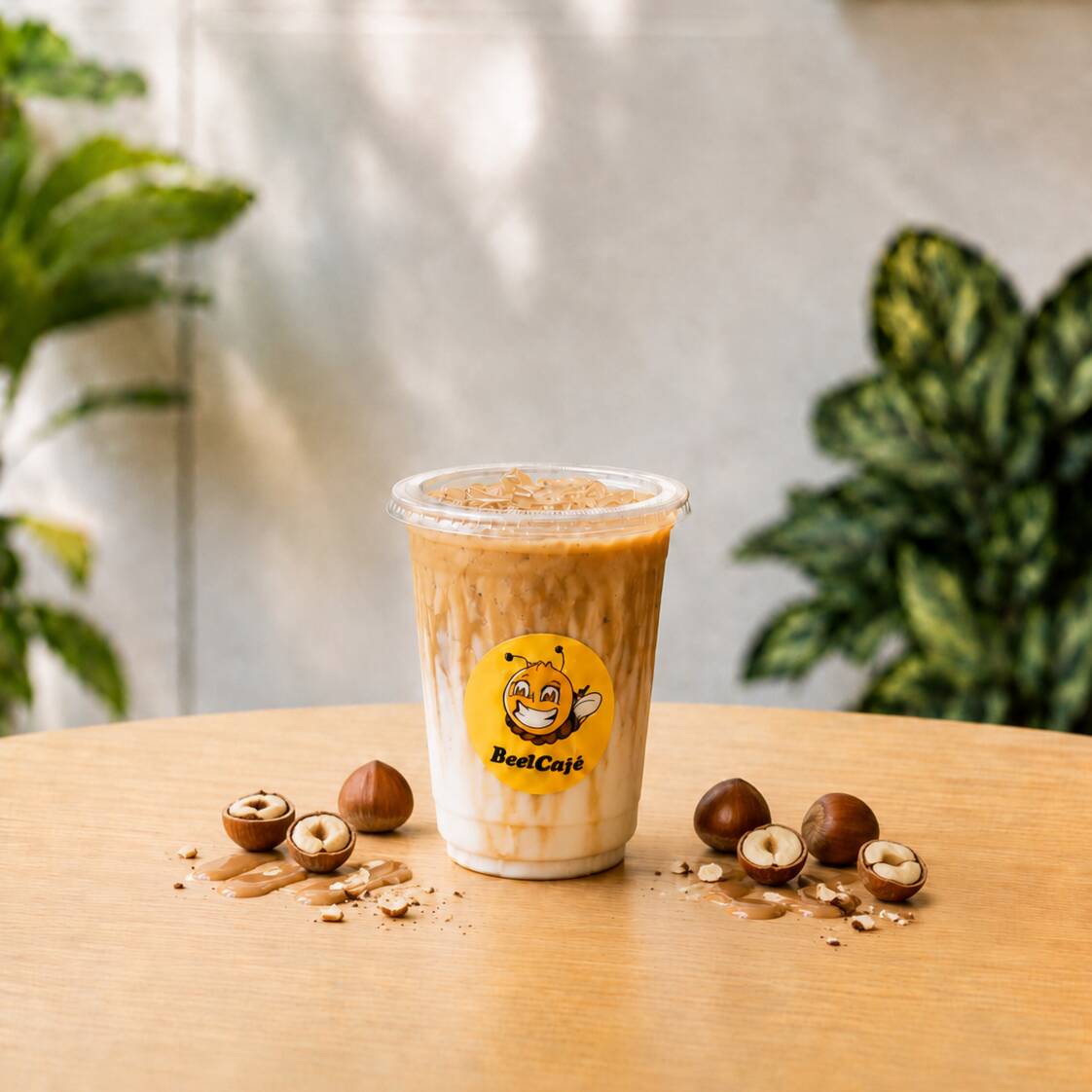 Iced Latte De Avellana 12 Oz