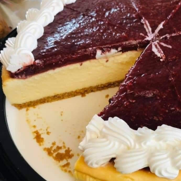 Rebanada Cheesecake de Frambuesa
