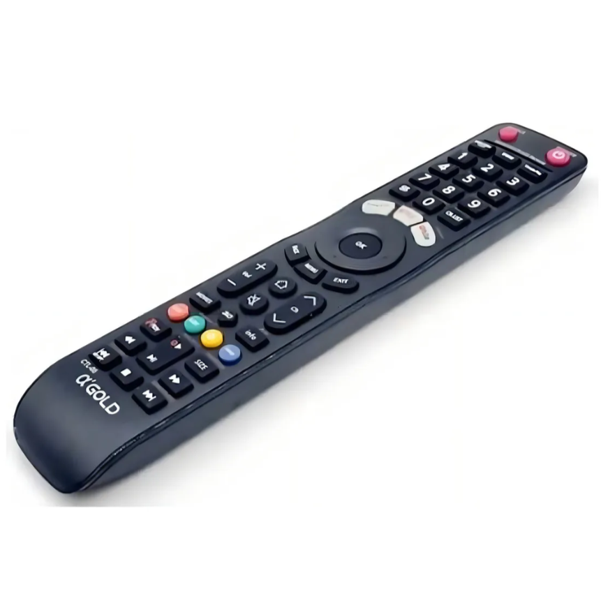 Controle Remoto Universal para Tv – Compatível com Samsung, Lg, Sony e Mais. O Controle Remoto Universal é a solução ideal para quem precisa de praticidade e compatibilidade em um único dispositivo. Compatível com diversas marcas de Tvs, incluindo Samsung, Lg, Sony, Sharp, Panasonic, Toshiba, Jvc, Philips, Aoc e outras, este controle remoto oferece total funcionalidade para a maioria dos modelos de televisores Lcd, Led e Smart.  Com design ergonômico e fácil de usar, ele possui botões intuitivos que proporcionam uma experiência de navegação rápida e eficiente. Perfeito para quem busca um controle remoto multifuncional que substitua os controles originais de diferentes marcas, sem perder qualidade ou desempenho.    controle remoto universal, controle remoto Tv Samsung, controle remoto Lg, controle remoto Sony, controle remoto Sharp, controle remoto Panasonic, controle remoto Toshiba, controle remoto Jvc, controle remoto Philips, controle remoto Aoc.
