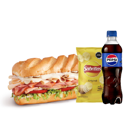 Combo Jamón y Pavo Especial Mediano