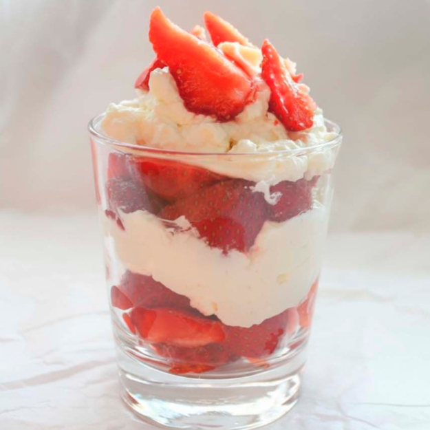 Fresas con Crema