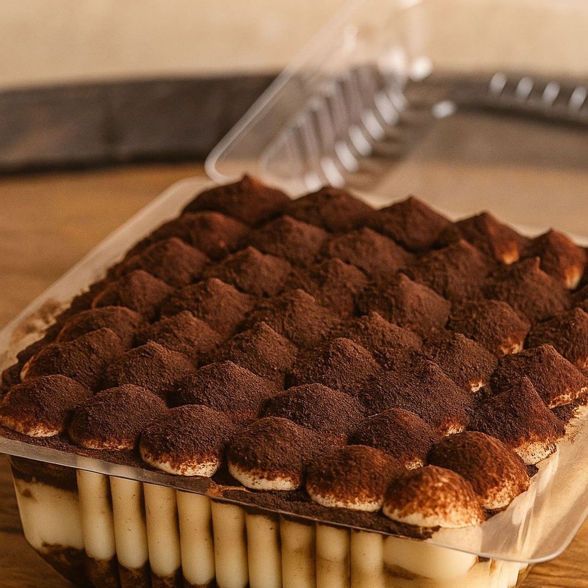 TIRAMISÚ PORCION PARA 2