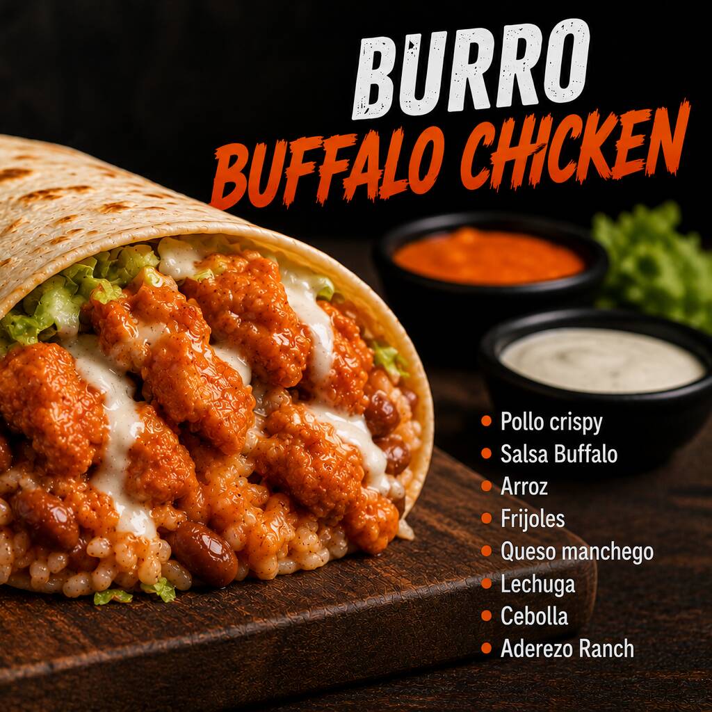 BURRO BUFALO CHICKEN