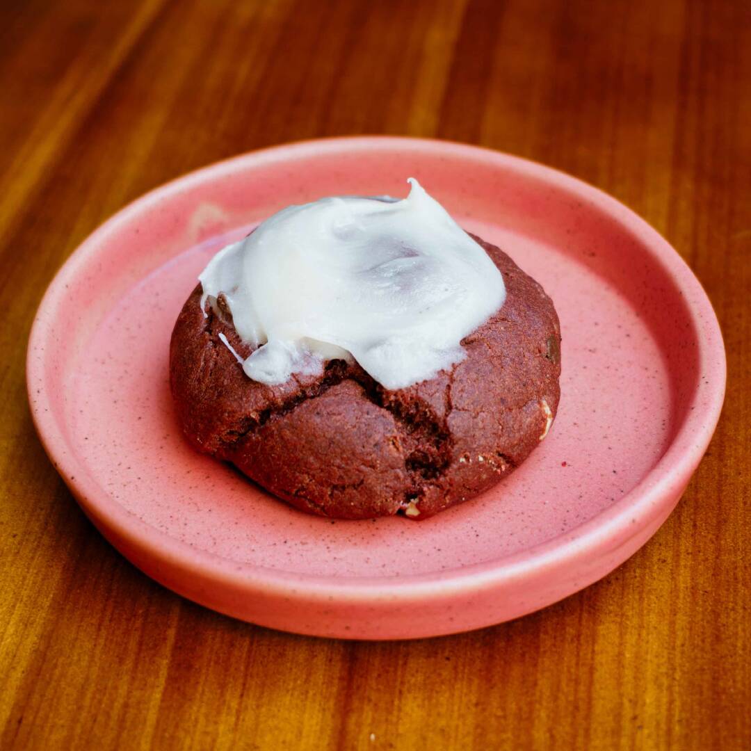 Galleta de red velvet