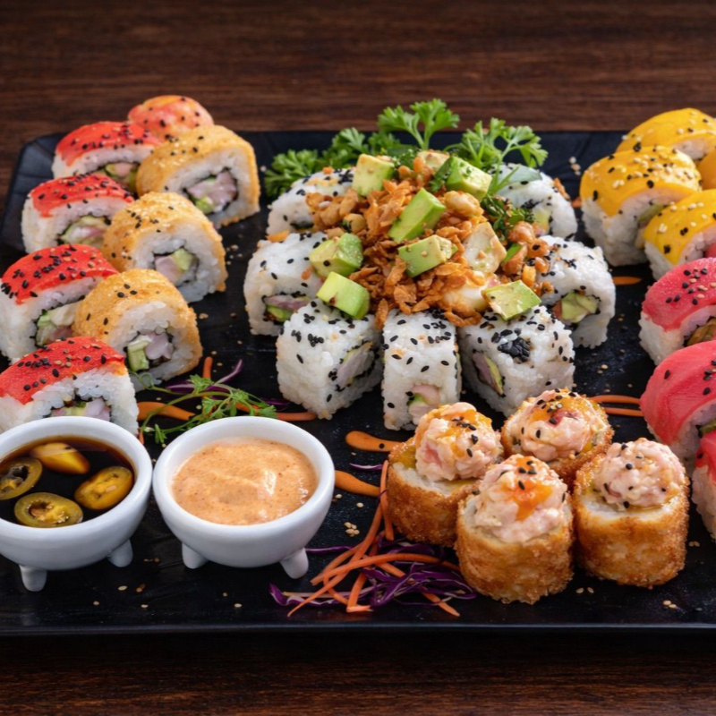 Rollos 2x1 + Jugo Gratis